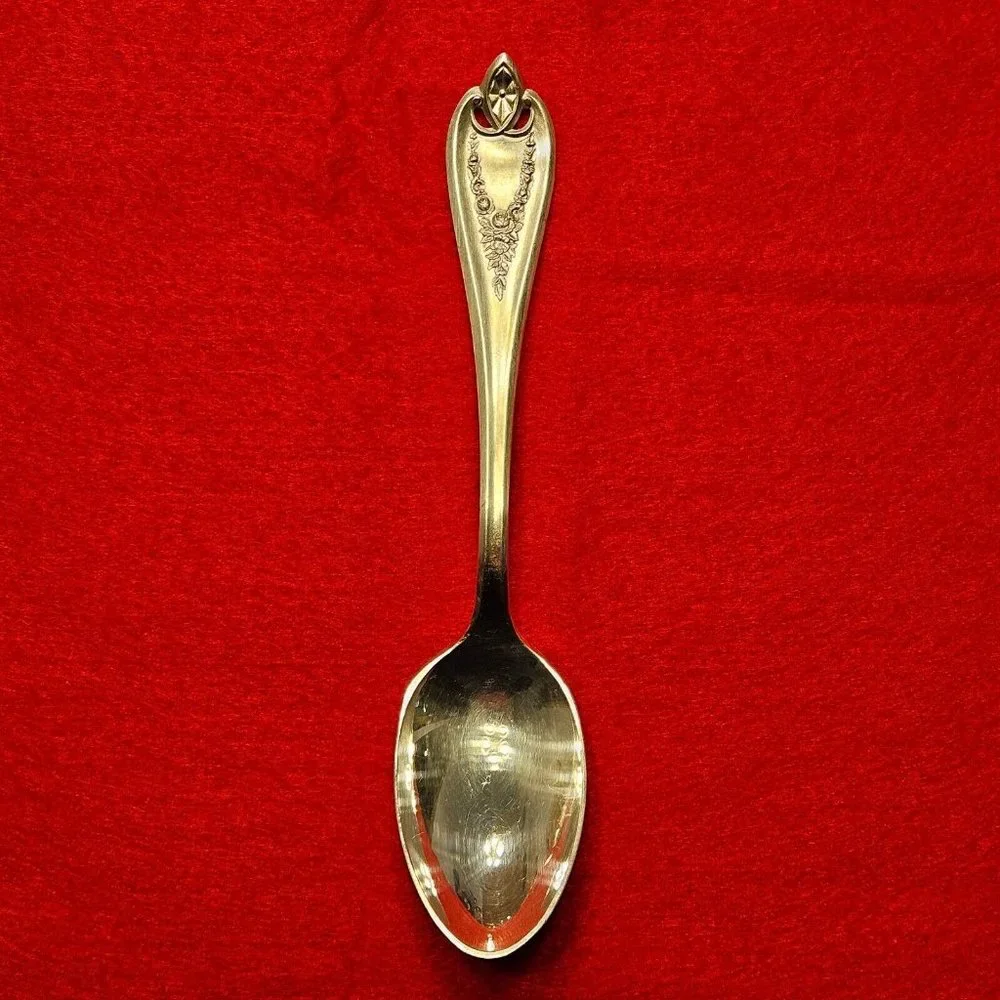 1847 Rogers Bros Silver-Plate Silverware - Lot of 5‎ Dessert Spoons
